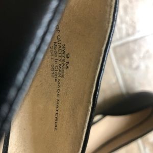 Nine West black flats